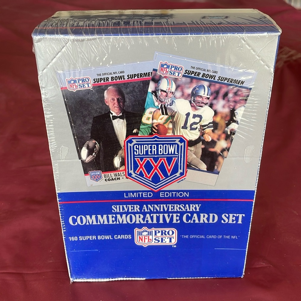 Super Bowl XXV (1991) Commemorative Card Set
